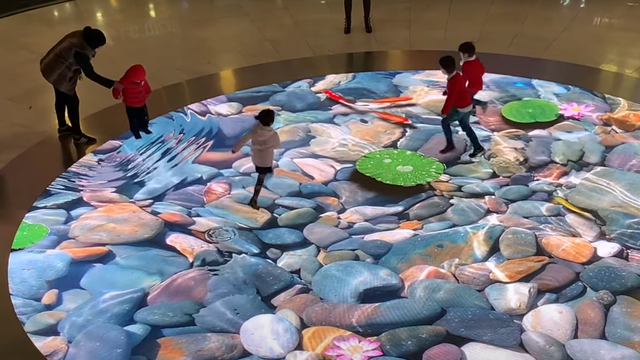 地面投影互動系統-蘇州好奇數字科技有限公司