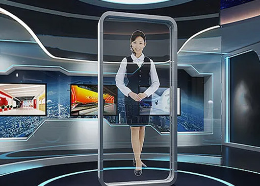 展廳多媒體-虛擬主持人-好奇數字科技