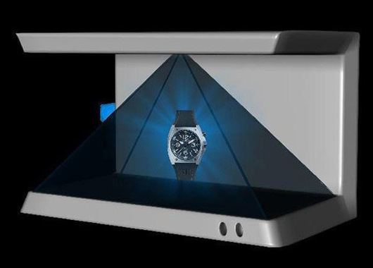 全息柜的應用場景展覽展示行業-