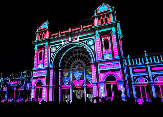 3D Mapping在城市樓宇亮化宣傳方面的應用場景