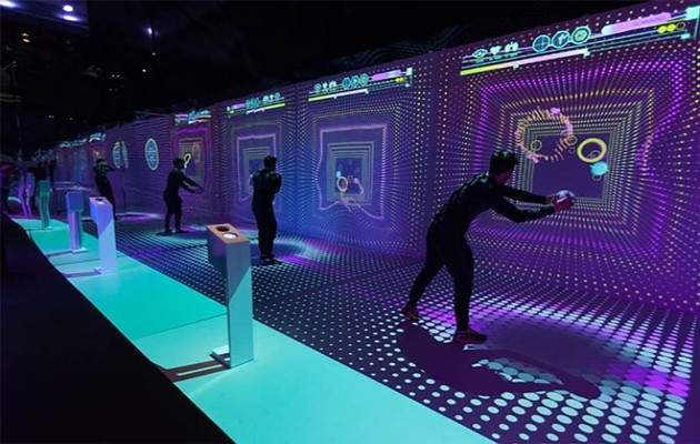 展廳多媒體-體感互動(dòng)投影-蘇州好奇數(shù)字科技