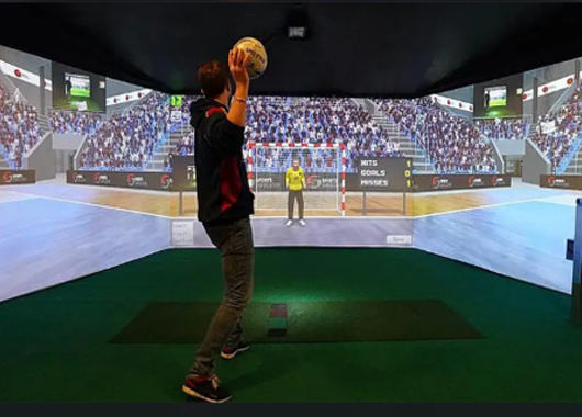 墻面互動投影在體育場所的應(yīng)用場景