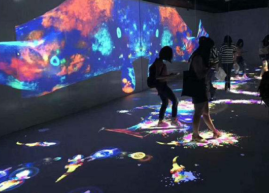 沉浸式投影在商場酒店的應用場景