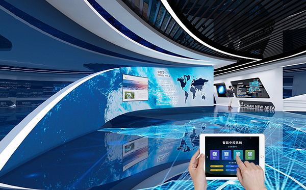 展廳多媒體中控系統集成-蘇州好奇數字科技有限公司