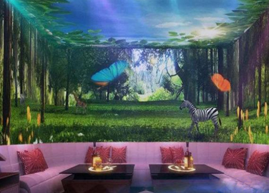 墻面互動投影在酒吧、ktv等娛樂場所的應(yīng)用場景